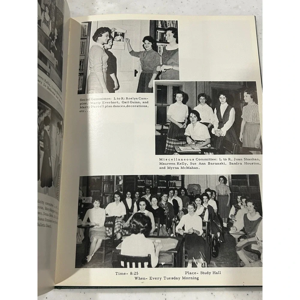 Vintage 1960 Veritas St Agnes Academy Houston Texas Yearbook Volume XXII History